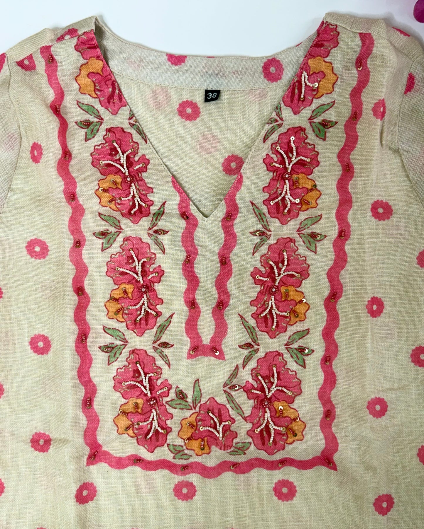 Linen Kurta Set