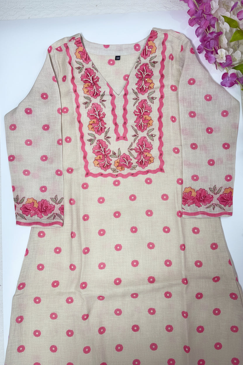 Linen Kurta Set
